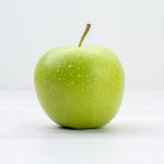 front-view-green-apple-fresh-fruit-on-white-surface-fruit-tree-summer-vitamine